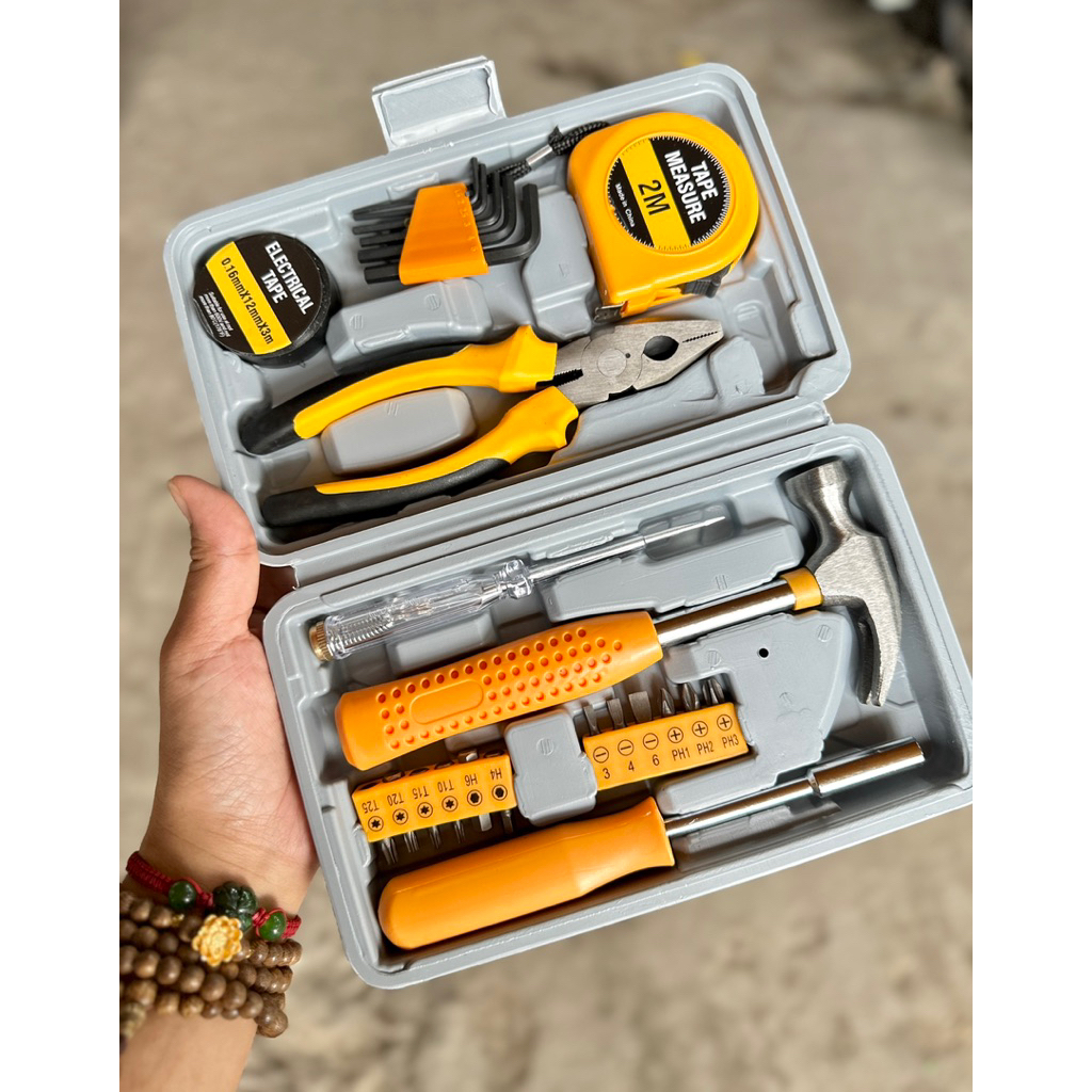 BỘ DỤNG CỤ TUA VÍT KÌM BÚA SỮA CHỮA GIA ĐÌNH