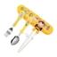 BỘ DỤNG CỤ THÌA DĨA ĐŨA CHO BÉ TẬP ĂN AN TOÀN - Bộ Thìa Dĩa Đũa Có Hộp Đựng Cute,Set Thìa Dĩa Đũa Ăn Dặm Hình Chú Ong
