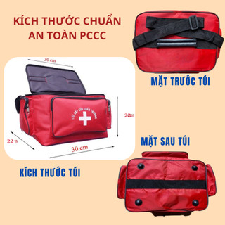 Túi cứu thương chuyên dụng - Sơ cứu 3 loại: A,B,C nguyên bộ-Đầy đủ thiết bị bên trong PCCC