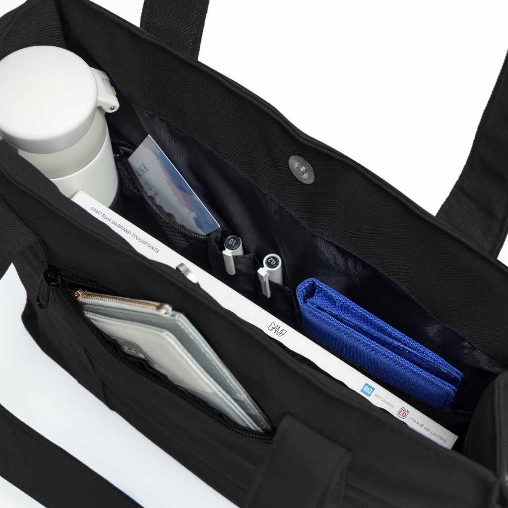 Túi Xách GLOBAL Tote Nam Nữ thời trang chính hãng chống sốc đựng Laptop | Local Brand Midori For Man