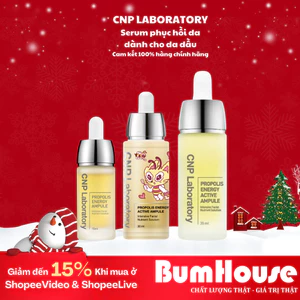 [Tách set] Tinh chất keo ong tái tạo phục hồi da CNP Laboratory Propolis Energy 5ml/15ml/ 30ml/35ml (Nobox)