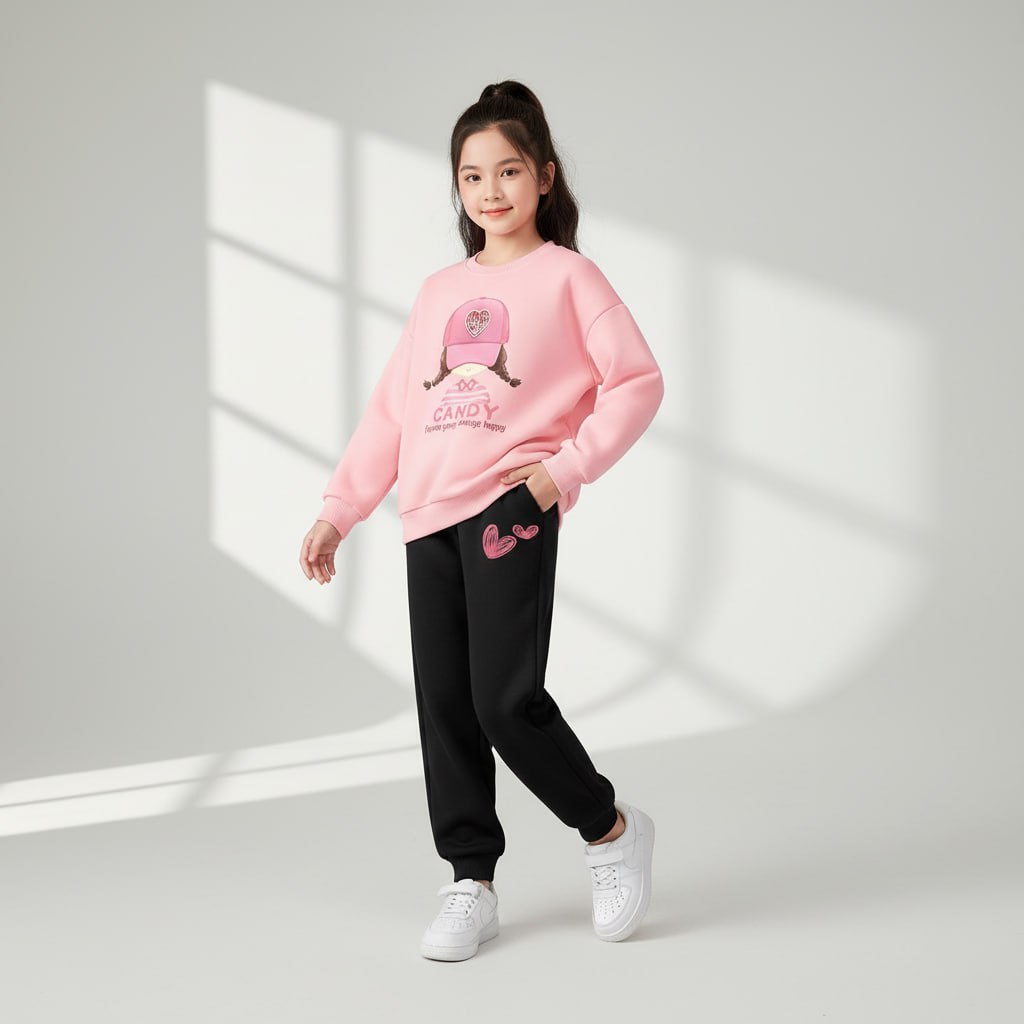 Áo thu đông cho bé gái size đại BEESHOP D25033