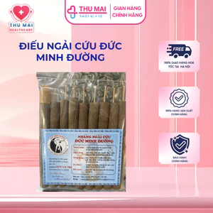Điếu ngải cứu Đức Minh Đường - túi ngải 9 cây