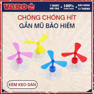 Chong Chóng Hít Gắn Mũ Bảo Hiểm Mô tả sản phẩm: Làm mới phong cách mũ bảo hiểm của bạn với chong chóng hít trang trí VAR