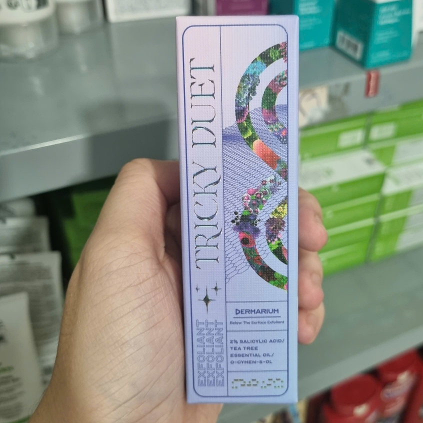 Dung dịch Dermarium Tricky Duet 2% Salicylic Acid hỗ trợ tẩy da chết lỗ chân lông - 55ml/150ml