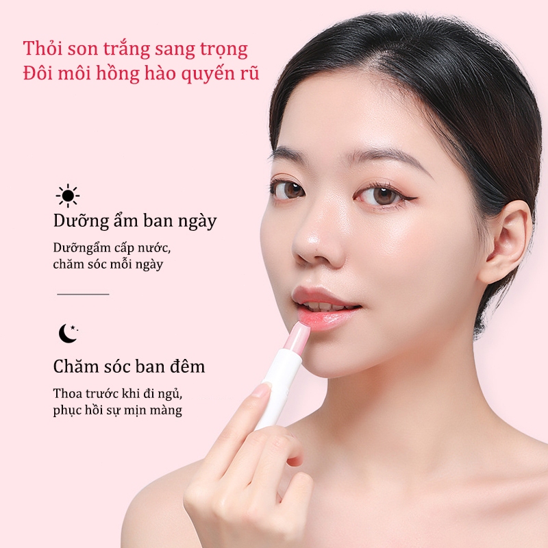Son dưỡng môi Vaseline Fruit Lip Balm dưỡng ẩm mùa thu đông Son dưỡng môi dâu tây 4g