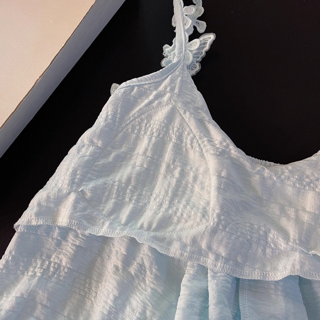 SẴN+HỎA TỐC-Bộ đồ ngủ nữ có mút ngực – dáng baby doll siêu xinh- có size