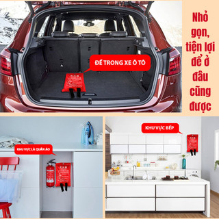 Chăn chống ch..á.y vải sợi thủy tinh chịu nhiệt cao - Dùng che chắn khẩn cấp bảo vệ cơ thể khỏi lửa.