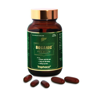 Boganic Premium – Giải độc gan, tăng cường sức khỏe gan, chống oxy hóa