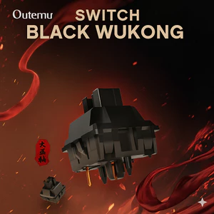 Combo 10 Switch Outemu BLACK WUKONG Linear thay thế cho bàn phím cơ