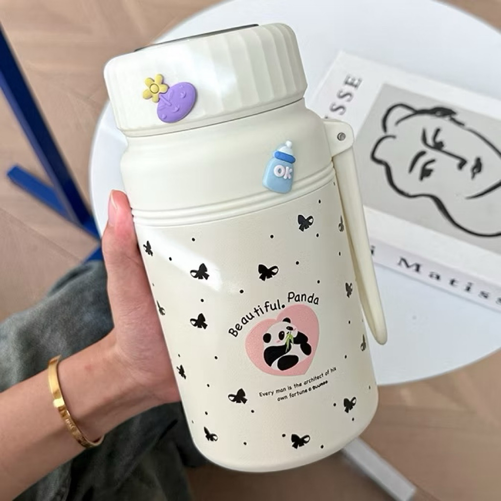 Bình nước giữ nhiệt nắp vặn dung tích 1000ml giữ nhiệt 8-12h