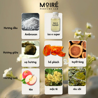 Nước hoa Unisex MOIRÉ Another13 EDP sạch sẽ, cuốn hút , lưu hương lâu 8h - mini 10ml