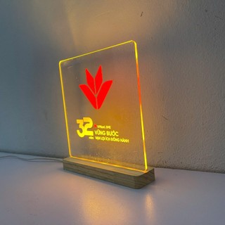 [Sỉ_50k] Đèn Ngủ In Logo Kỉ Niệm - Quà Tặng Đại Hội - Quà Tặng Tết 2026 - Quà Tặng Kỉ Niệm Công Ty