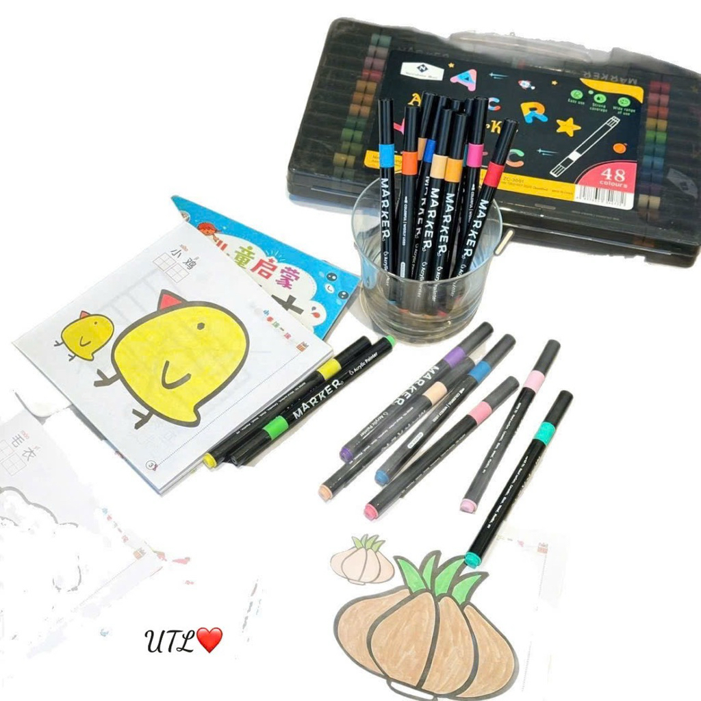 Set 60 bút acrylic marker siêu hot