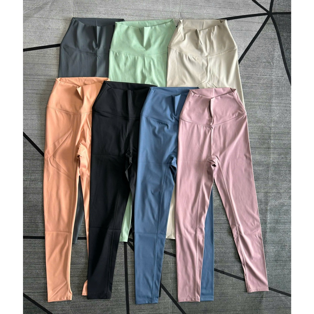 QUẦN DÀI LEGGING NỮ CHẤT THUN LẠNH LULU HOTHISPORT