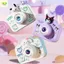 Máy Ảnh trẻ em kỹ thuật số Mini Camera kép 2000W Pixel độ phân giải cao Kuromi Cinnamoroll Melody HaDa Kids