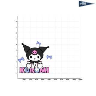 [DECAL ỦI ÁO] Set 9 Hình Ủi Nhiệt Miếng Dán Ủi KUROMI 5CM - POLOSTICKERS