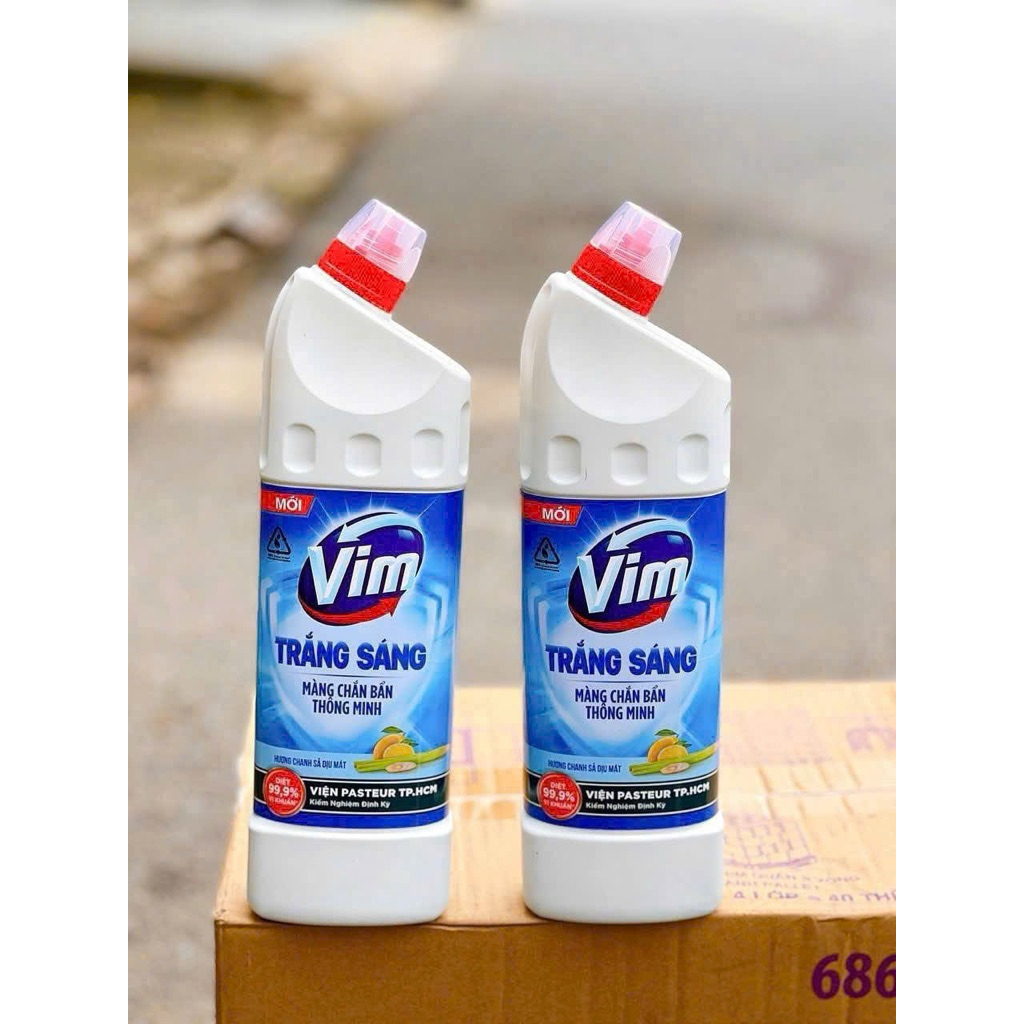 Nước Tẩy Bồn Cầu Diệt Khuẩn Vim (870ml), Nước tẩy bồn cầu vim