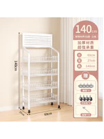 Kệ đựng đồ đa năng, kệ đựng đồ 4-5 tầng, có bánh xe tiện lợi, đựng đồ tạp hoá, đựng đồ ăn, sơn tĩnh điện cao cấp — ảnh 5