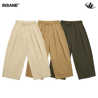 Quần Dài InsaneClo URBAN TROUSER Form Baggy Unisex Vải Kaki Cotton