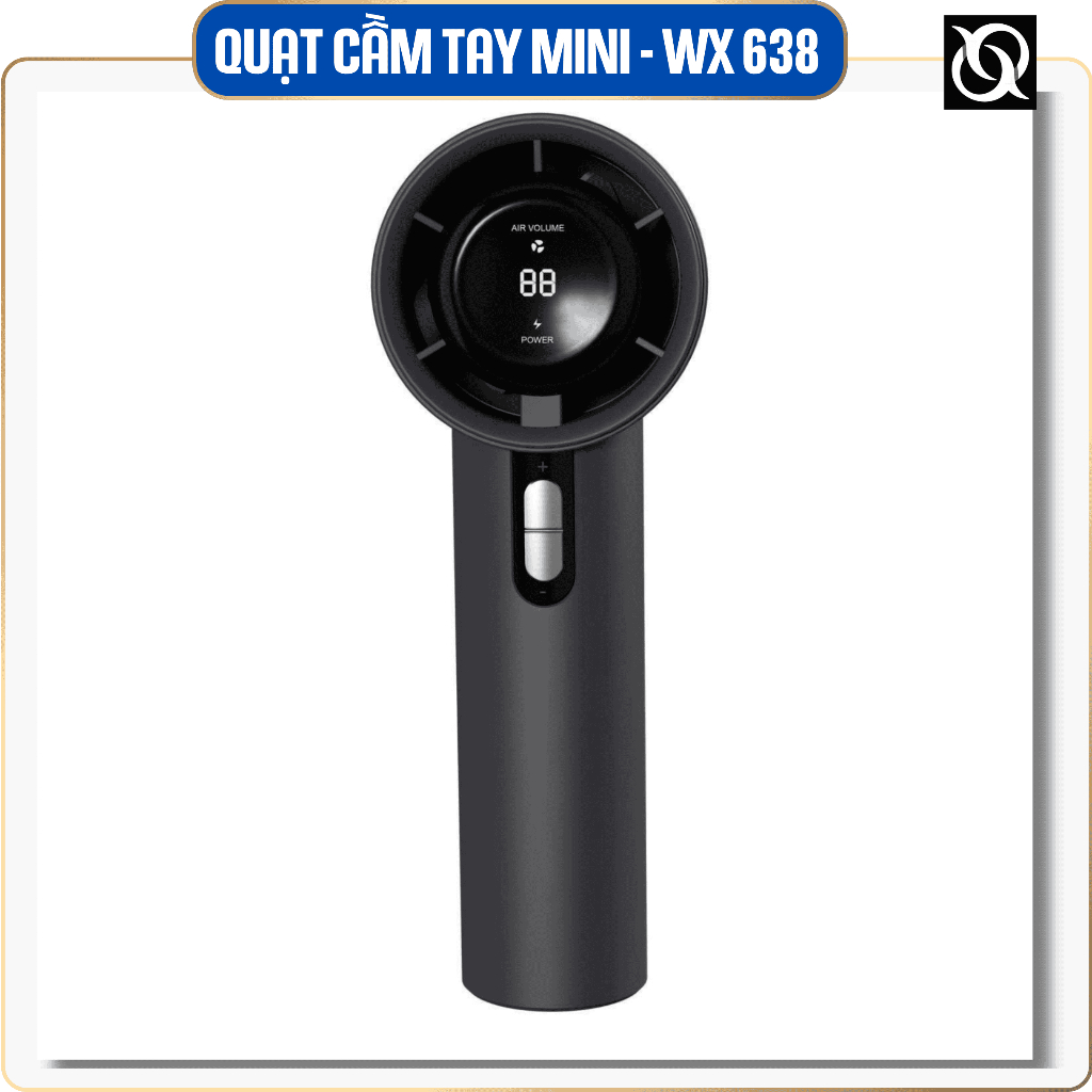 Quạt Cầm Tay Mini WX638: Đạo cụ không thể thiếu cho mùa hè nóng bức! - Chi tiết 6