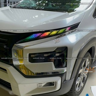 Decal dán đèn Xpander 2018 đến 2026 (1 bộ 2 bên), dán logo xpander Decal không thấm nước không phai màu