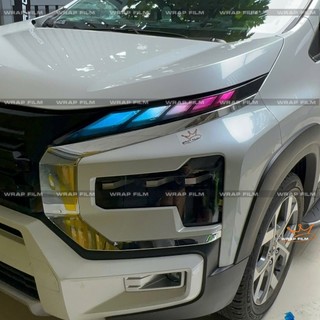 Decal dán đèn Xpander 2018 đến 2026 (1 bộ 2 bên), dán logo xpander Decal không thấm nước không phai màu