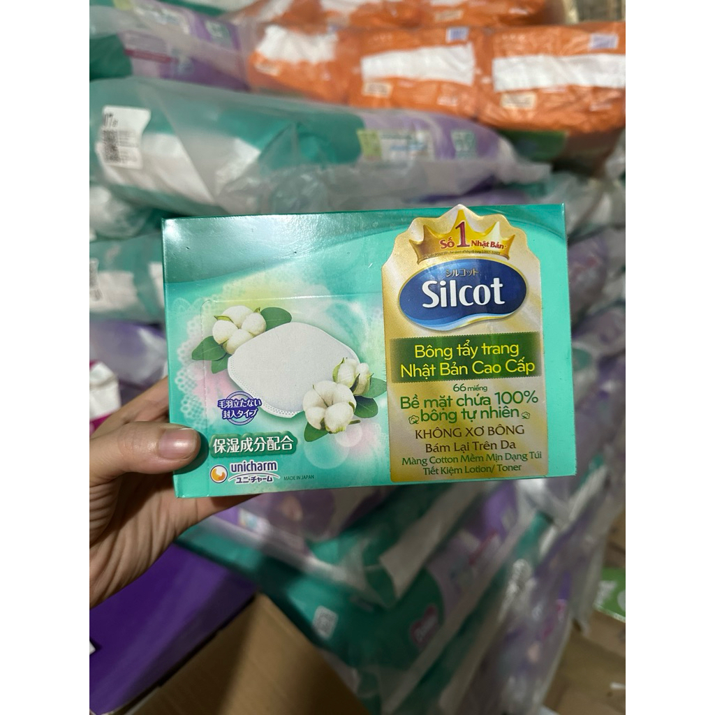 Bông tẩy trang Silcot gói 66 miếng | Shopee Việt Nam