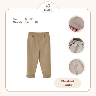 Set Vest Màu Kem KIMEE KIDS Cho Bé Trai Dự Tiệc, Sinh Nhật, Chất Liệu Thoải Mái, Từ 1-10 Tuổi Được Thiết Kế Bởi Kimee