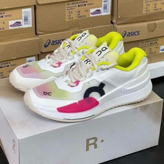 Giày The rogerpro2 tenis pickleball thời trang nam nữ bigsize dáng thể thao cao cấp màu trắng xanh hồng êm nhẹ,sneaker