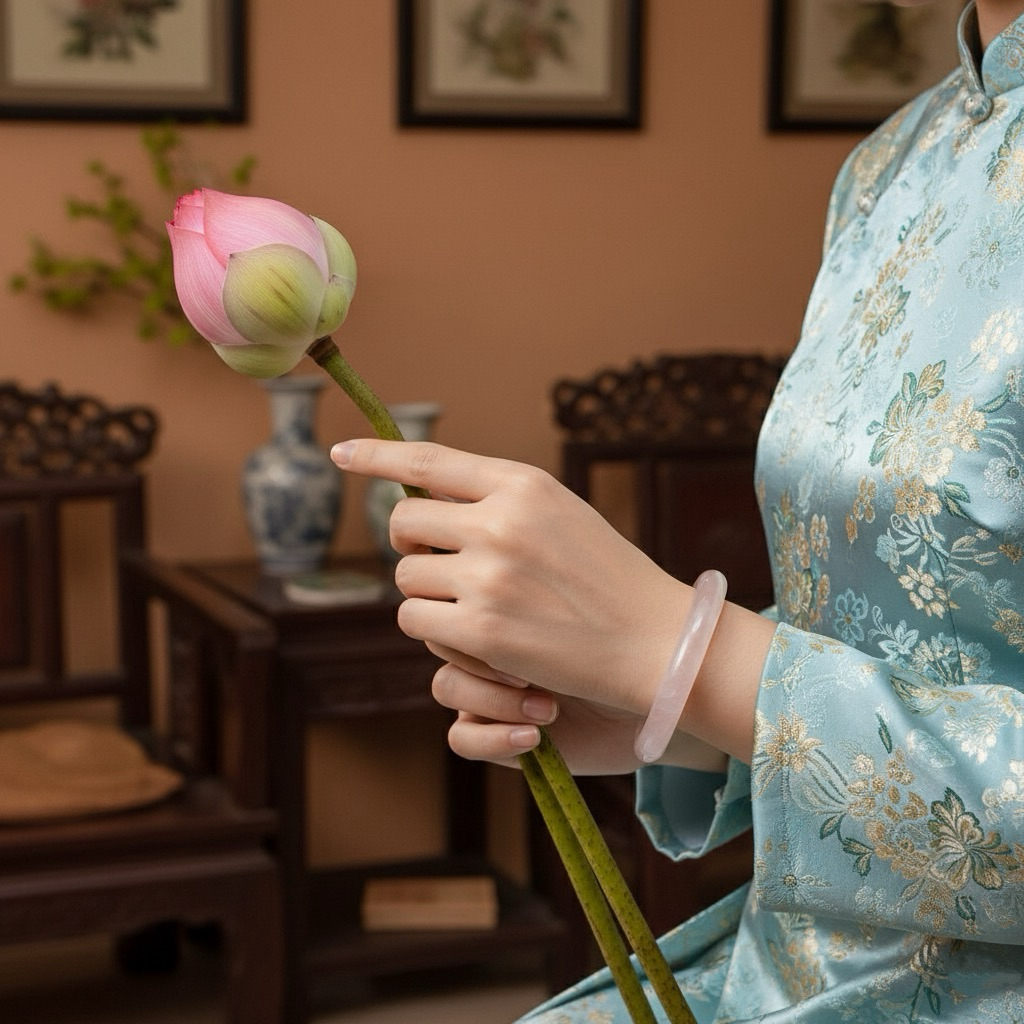 Vòng Xuyến Thạch Anh Hồng Tự Nhiên – Lan Tỏa Năng Lượng Yêu Thương, Bình An 💗