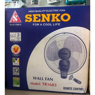 Quạt treo điều khiển từ xa Senko TR1683 (màu ngẫu nhiên)