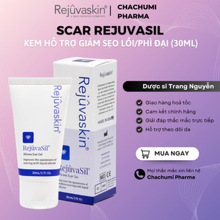 Rejuvaskin Scar RejuvaSil Gel Dưỡng Giảm Sẹo Lồi / Phì Đại, Làm Mềm Da 30ml