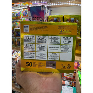 [ Full Box Panini 365 2026 ] Hộp Chứa 50x Gói Thẻ Cầu Thủ Panini Adrenalyn XL 365 2026 25/26 ( 300 Thẻ )