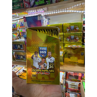 [ Full Box Panini 365 2026 ] Hộp Chứa 50x Gói Thẻ Cầu Thủ Panini Adrenalyn XL 365 2026 25/26 ( 300 Thẻ )