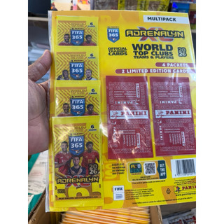 [ Multi Pack Panini 365 2026 ] Túi Gói Thẻ Multi Pack Panini Adrenalyn XL 365 2026 25/26 ( 26 Thẻ )