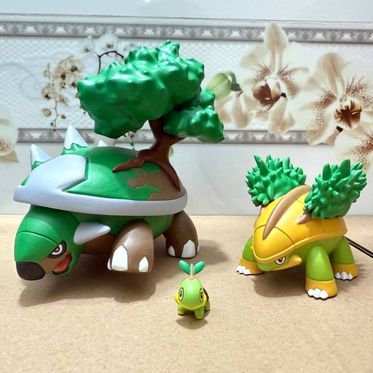 Mô hình Pokemon: Turtwig, Grotle, Torterra | Shopee Việt Nam