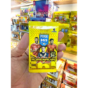Pack Lẻ Thẻ Cầu Thủ Bóng Đá Panini Adrenalyn XL 365 2026 25/26 ( 6 Thẻ )