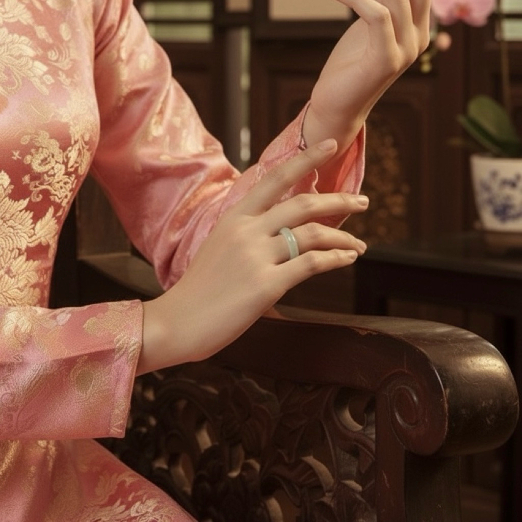 Nhẫn Lam Ngọc tự nhiên – Tượng Trưng May Mắn & Bình An