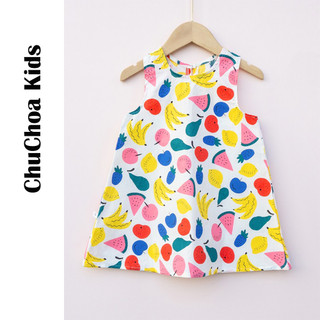 Váy Lanh bé gái, Đầm Lanh bé gái sát nách dáng suông ChuChoaKids [VBC24]