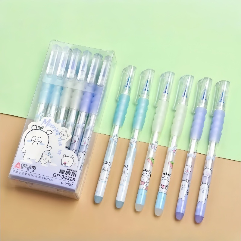 Bút Gel Trắng Viết Trên Giấy Màu 0.5mm – Mực Trắng Đậm Rõ, Khô Nhanh, Viết Thiệp Trang Trí, Doodle