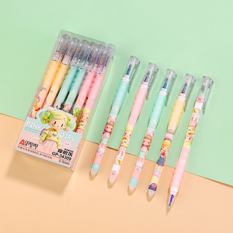 Bút Gel Trắng Viết Trên Giấy Màu 0.5mm – Mực Trắng Đậm Rõ, Khô Nhanh, Viết Thiệp Trang Trí, Doodle