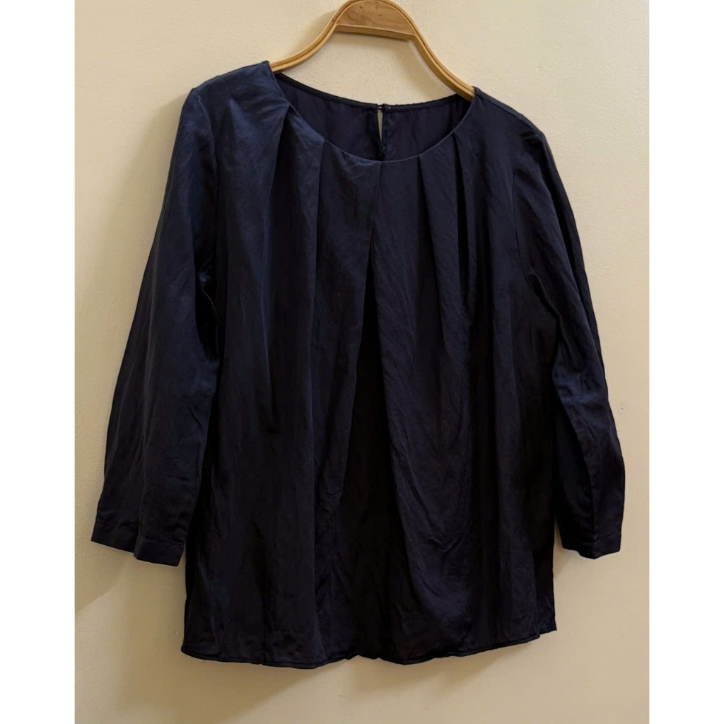 Áo sơ mi lụa nữ của Nhật -2 Hand (Size L)