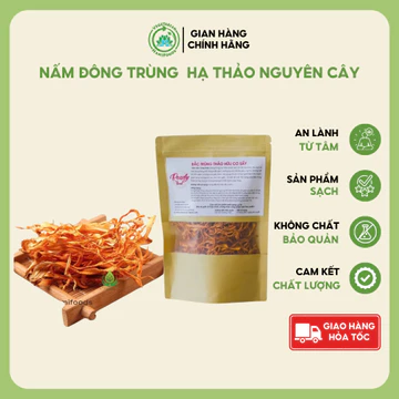NẤM BẮC TRÙNG THẢO - ĐÔNG TRÙNG HẠ THẢO BÁN TỰ NHIÊN TÚI 200G.500G||HAMIFOODS