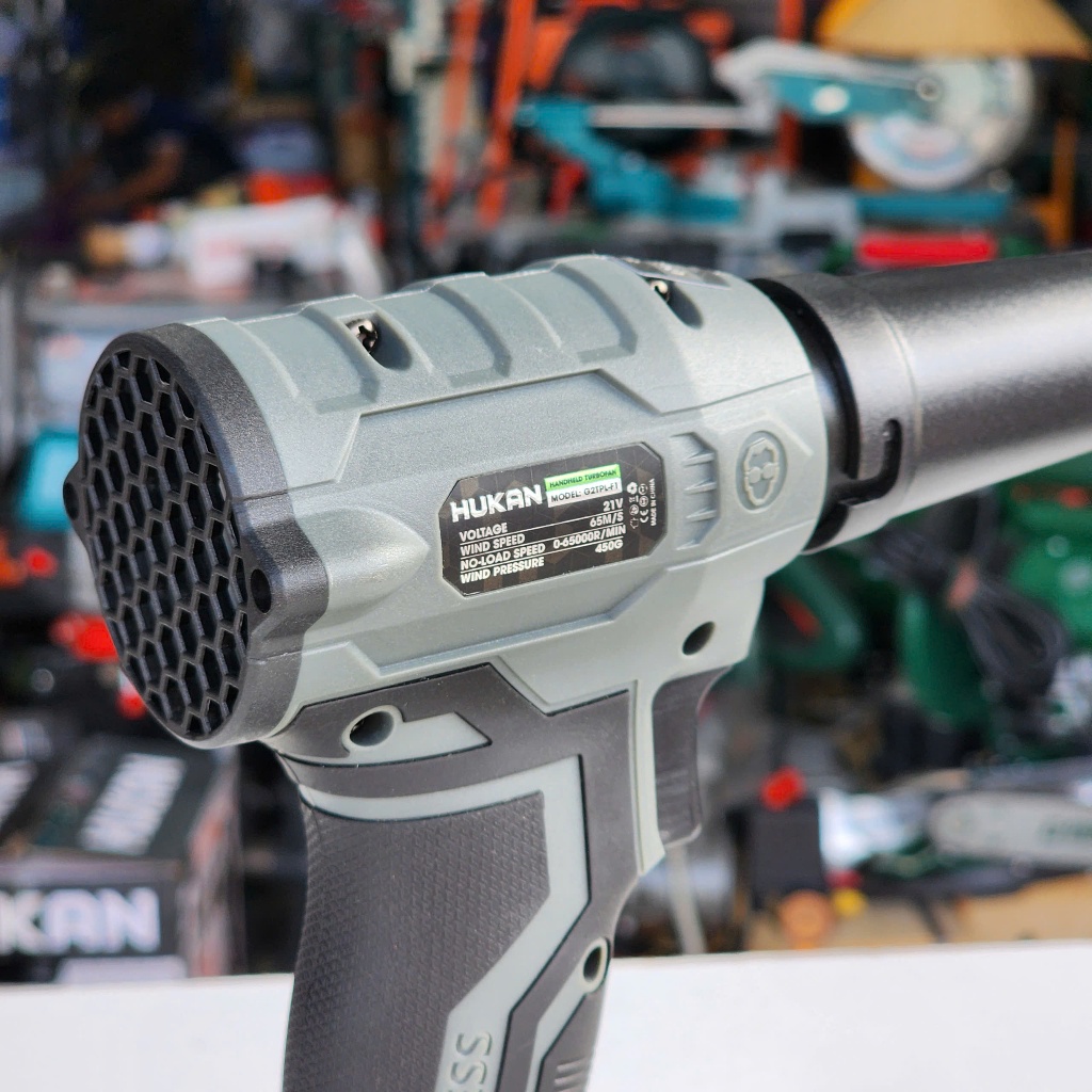 Máy thổi phản lực sử dụng pin Hukan G2TPL-F1 cải tiến - Mini nhỏ gọn, chân pin phổ thông