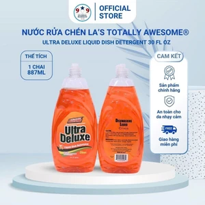 Nước rửa chén - LA’s Totally Awesome - Ultra Deluxe - hương cam - 887ml