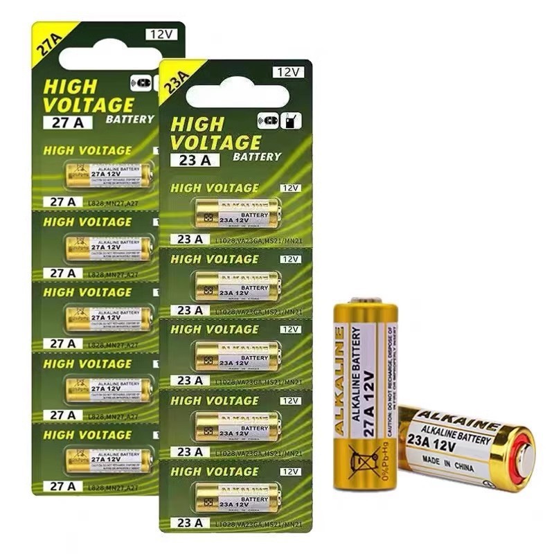 Pin 12V 23A cho remote cửa cuốn, điều khiển RF, ô tô,chuông cửa,thiết bị đo, cảm biến – pin mạnh, lâu hết