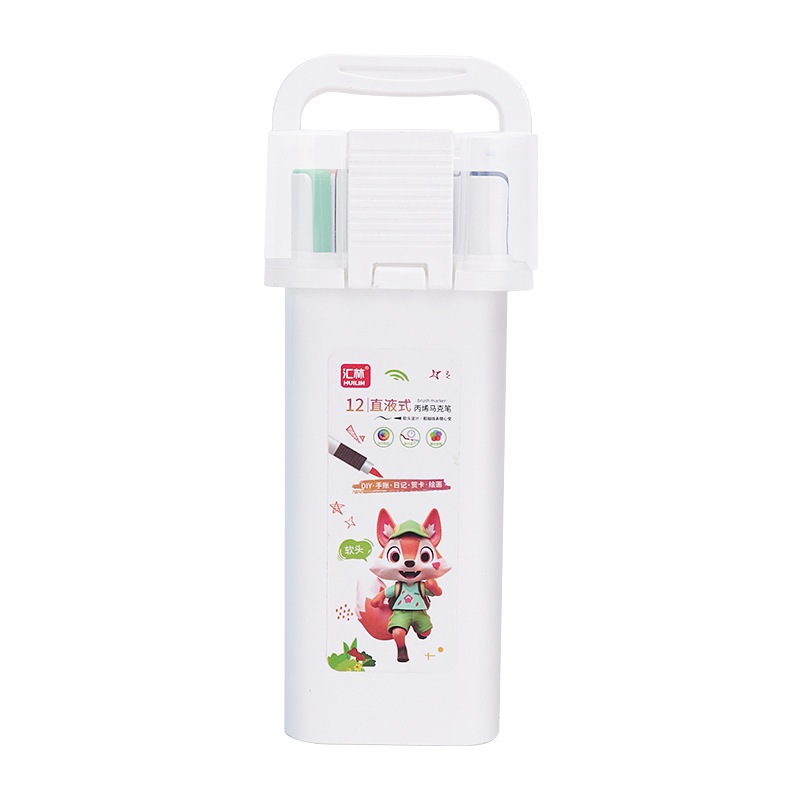 Bút Marker Cao Cấp Thạch Lam – Ngòi Brush Mềm Mịn, Màu Chuẩn, Mực Tươi Lâu Phai – Bộ 12/24/36/48 Màu