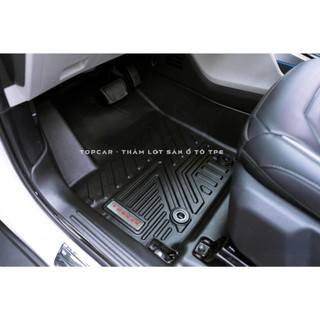 Thảm lót sàn ô tô HYUNDAI I10 TOPCAR chất liệu nhựa TPE nguyên sinh cao cấp không chứa chất độc hại