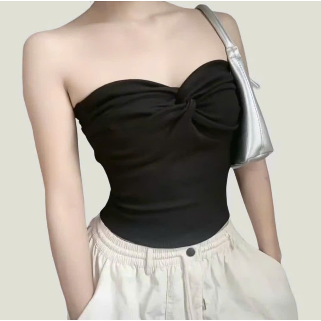 | LYN WEAR| Áo ống/ Quây xoắn ngực  Không Mút Chất Cotton Mịn
